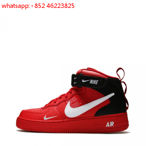 homme air force 1 mid rouge,Nike Nike Air Force 1 07 Mid LV8 ...